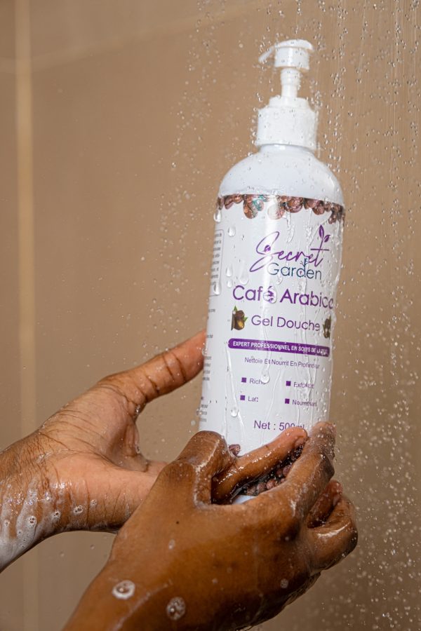 Gel de douche café