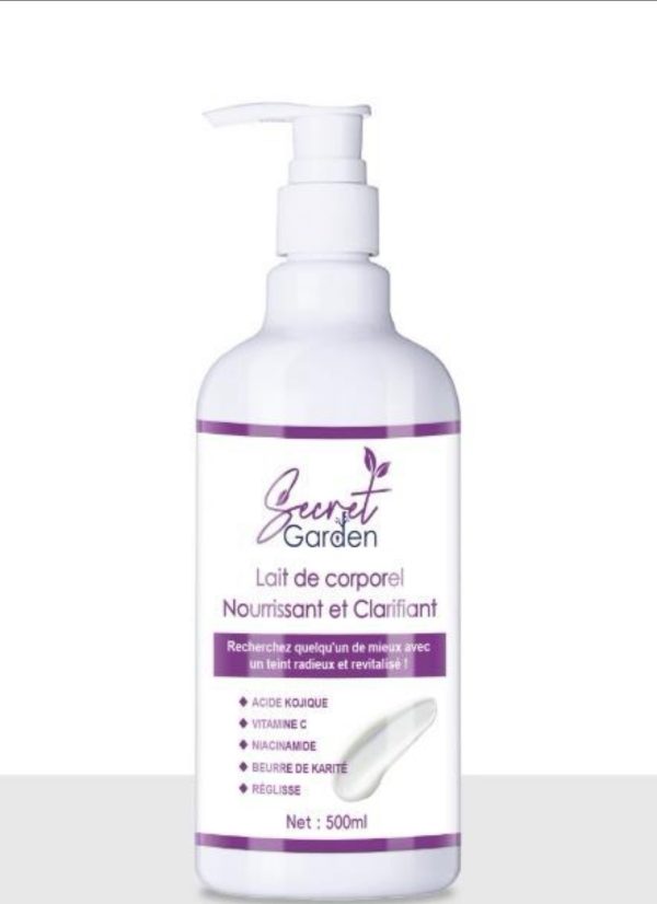 Lait de corps hydratant et clarifiant