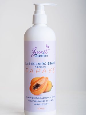 Lait eclaircissant Papaye